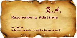 Reichenberg Adelinda névjegykártya